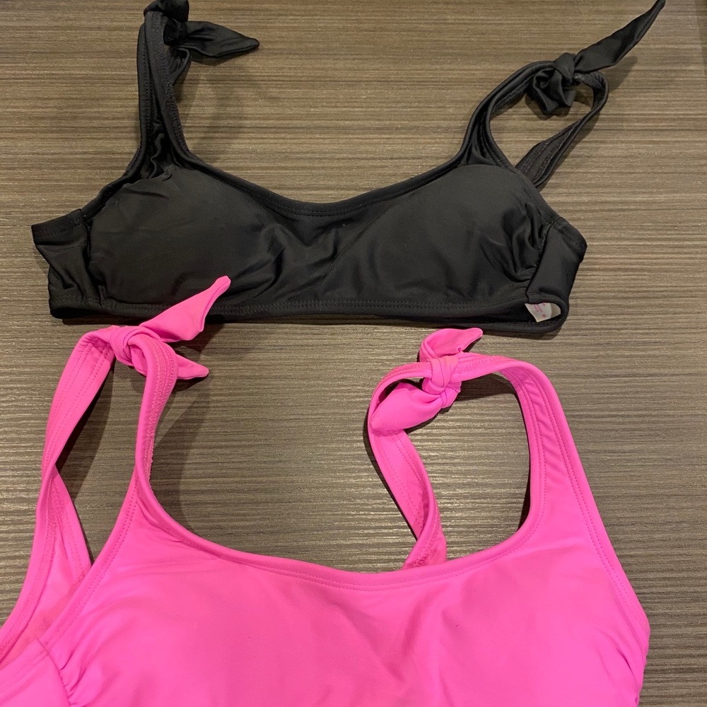 Swoop Neck Bathing Suit